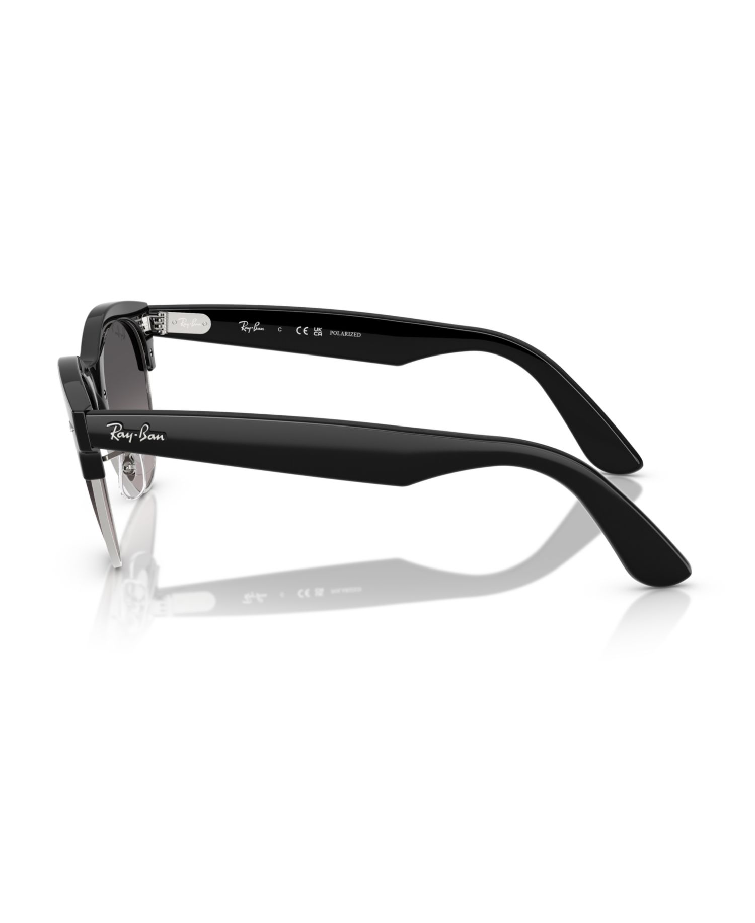 Unisex Clubmaster Way Polarized Sunglasses, RB2341