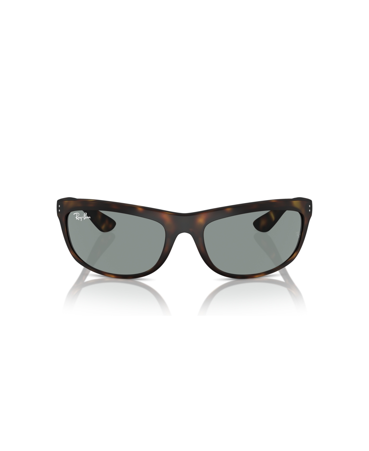 Ray Ban Balorama Sunglasses Havana Frame Blue Lenses 62-19 In Havana