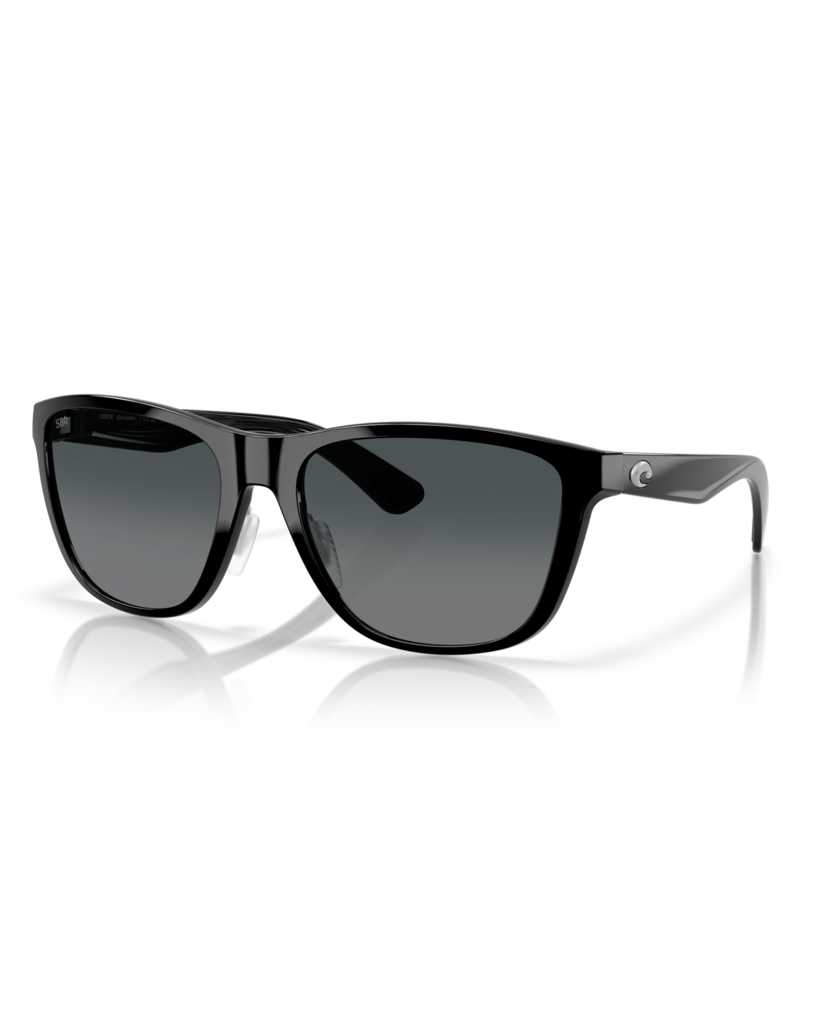 Unisex Corrientes Polarized Sunglasses, 6S9124 - Black