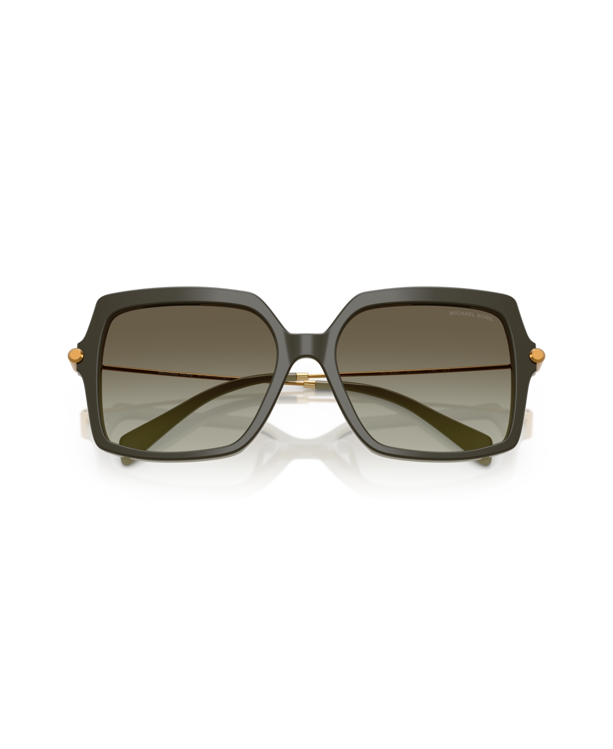 Michael Kors Woman Sunglass Mk2247u Quogue In Olive Smoke