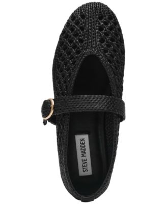 Women's Alara Raffia Mary Jane Flats