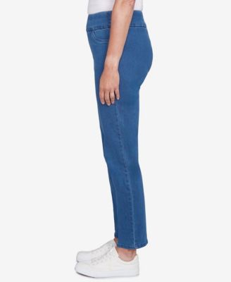 Women's Super Stretch Mid- Rise Average Length Denim Pant