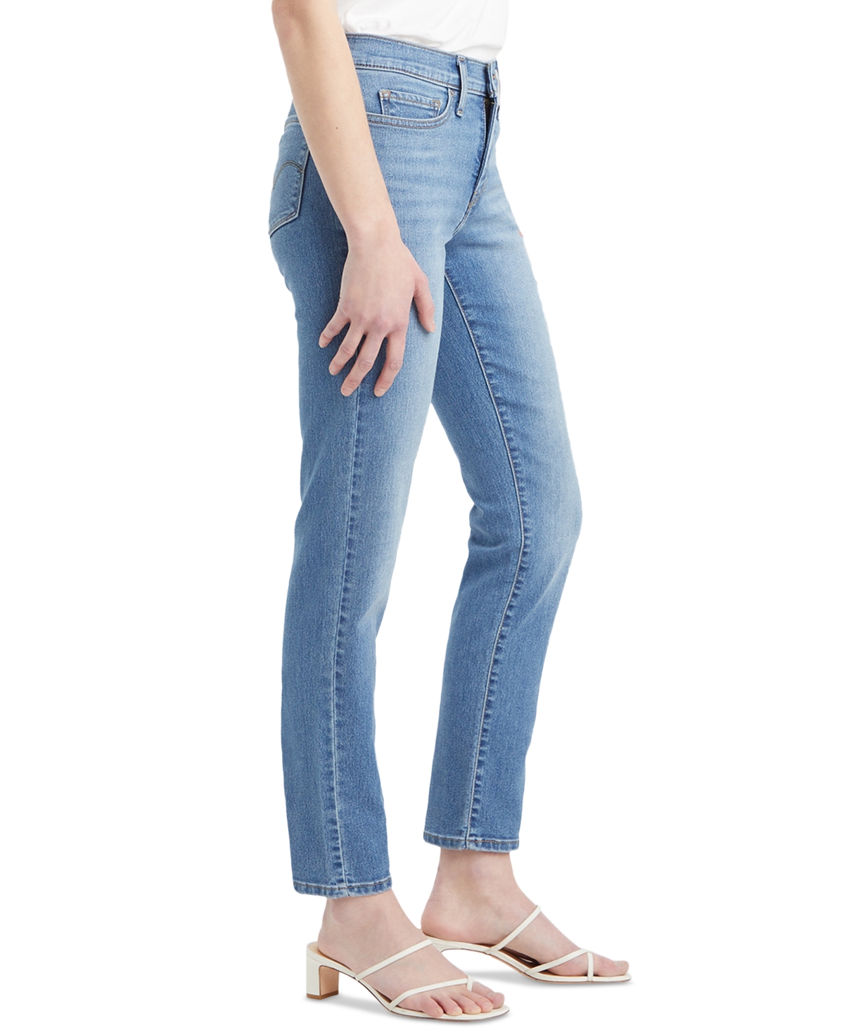 LEVI'S WOMEN'S MID-RISE 312 SHAPING SLIM-LEG JEANS 