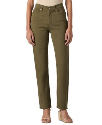 Women's Classic Mid-Rise Straight-Leg Jeans