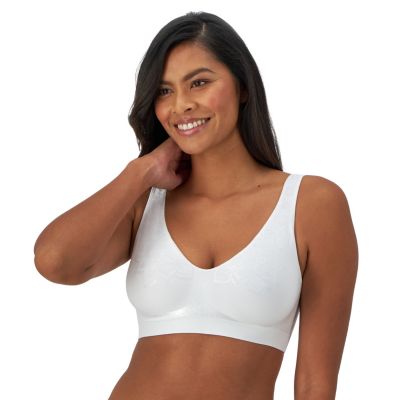 Comfort Revolution Aztec ComfortFlex Fit Seamless 3-Hook Closure Wireless Bra 3484