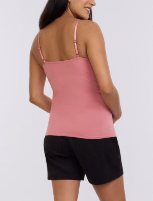 Maternity Clip Down Nursing Tank Top Cami - Motherhood