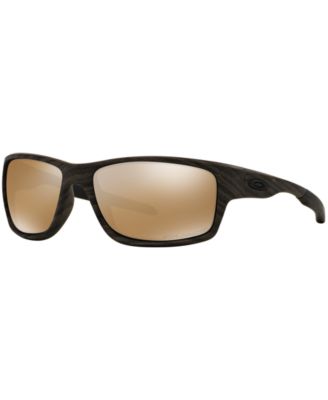 Oakley Polarized Canteen Woodgrain Sunglasses OO9225 Macy s