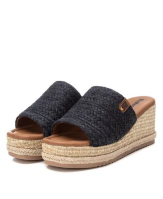 Women's Jute Wedge Sandals By XTI