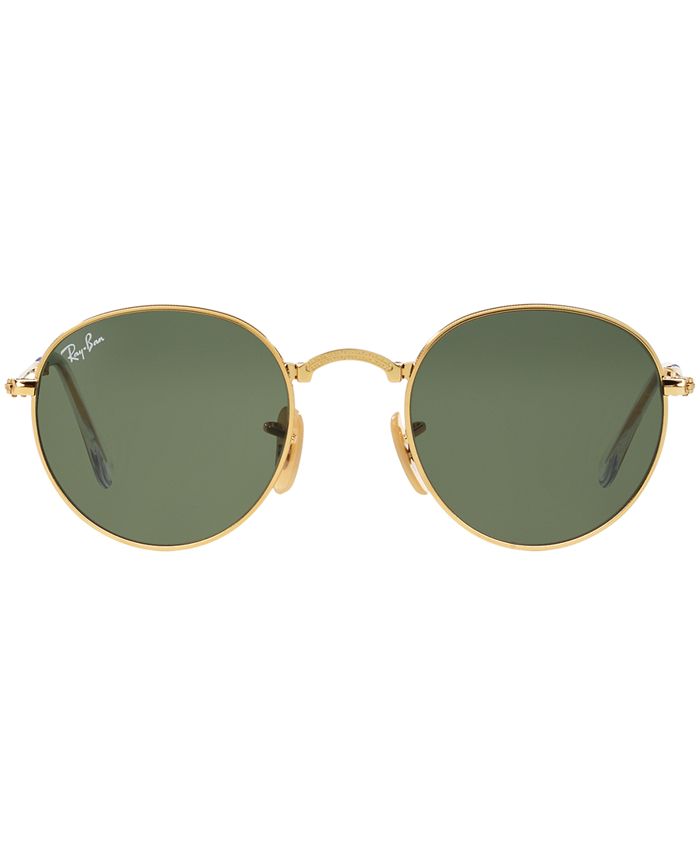 Ray-Ban Sunglasses, RB3532 ROUND FOLDING & Reviews - Men's Sunglasses ...