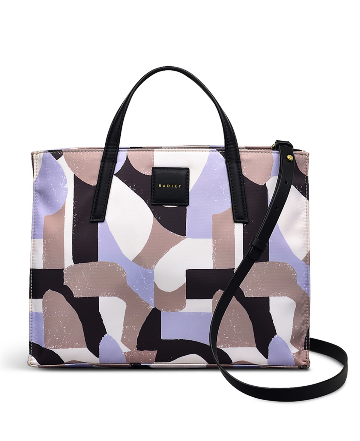 Radley London Argyll Street Geo Responsible Medium Open Top Grab Bag In Thistle