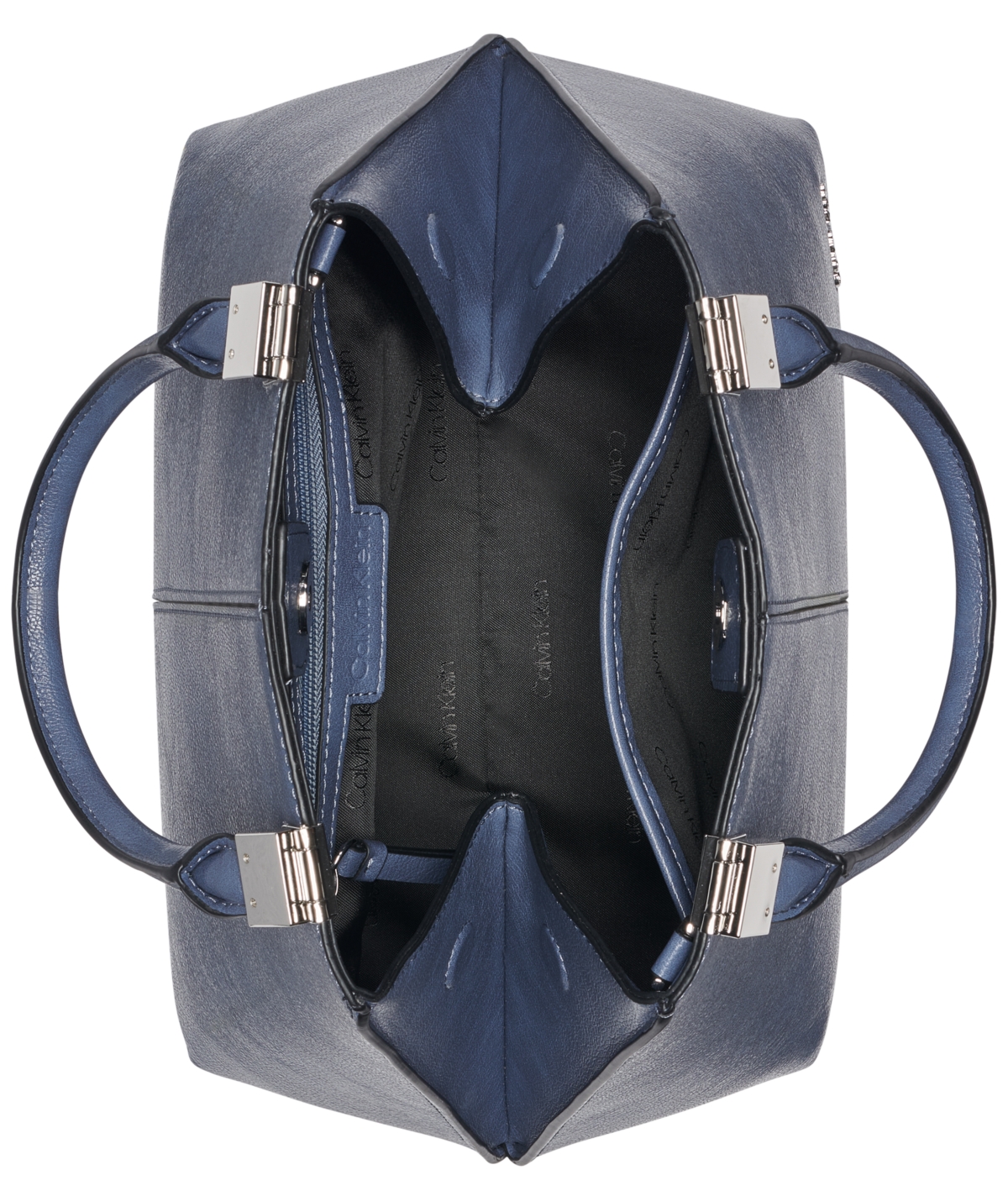 Calvin Klein Granite Convertible Satchel With Magnetic Snap
