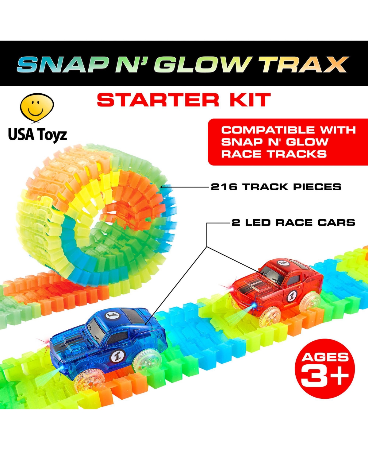 Snap n' Glow Trax Starter Set