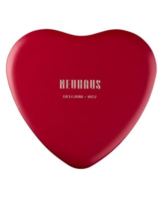 Red Metal Tin Chocolate Heart, 11 Piece