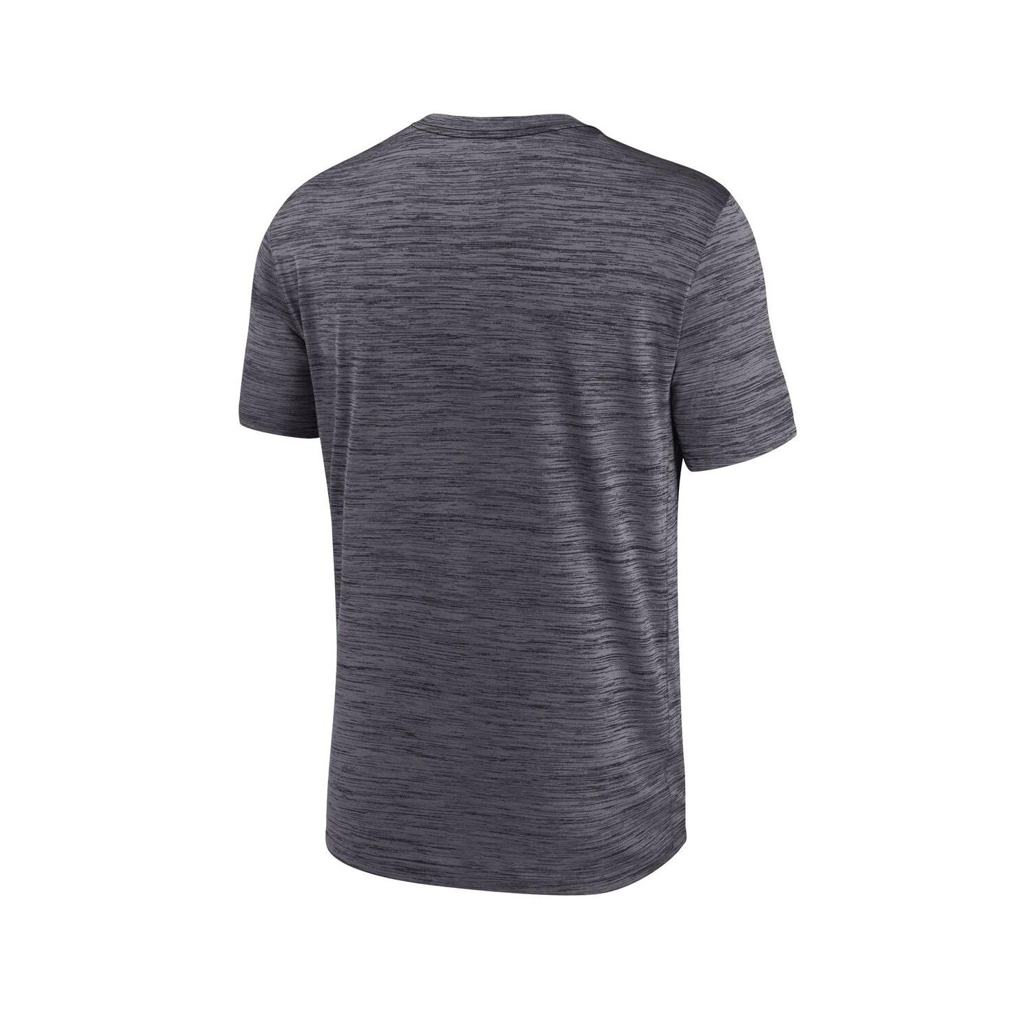 Men's Black Florida State Seminoles Campus Slant Velocity Performance T-Shirt