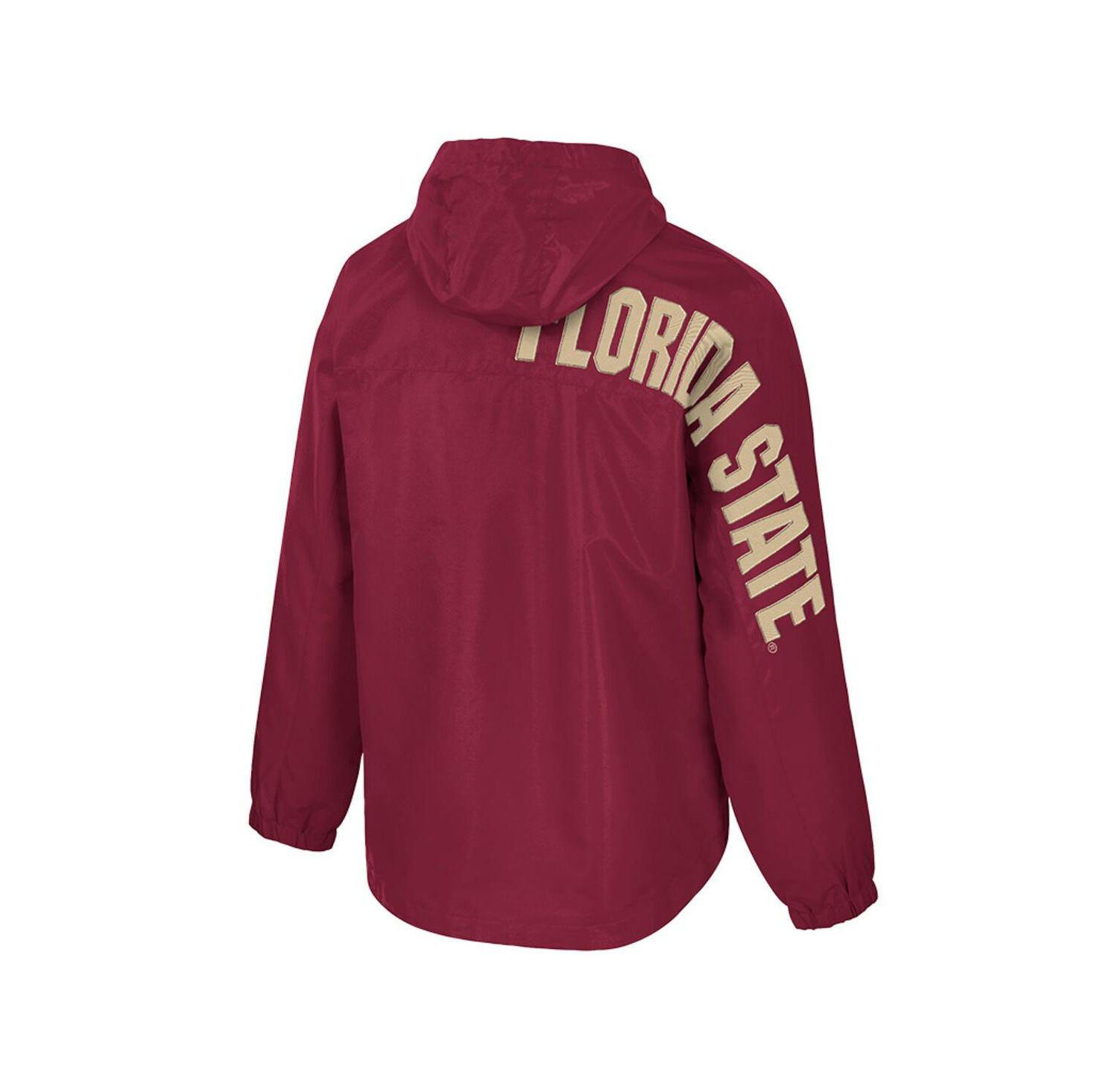 Men's Garnet Florida State Seminoles Reloaded Anorak Half-Zip Jacket