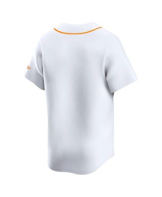 Men's White Tennessee Volunteers College Limited Baseball Jersey