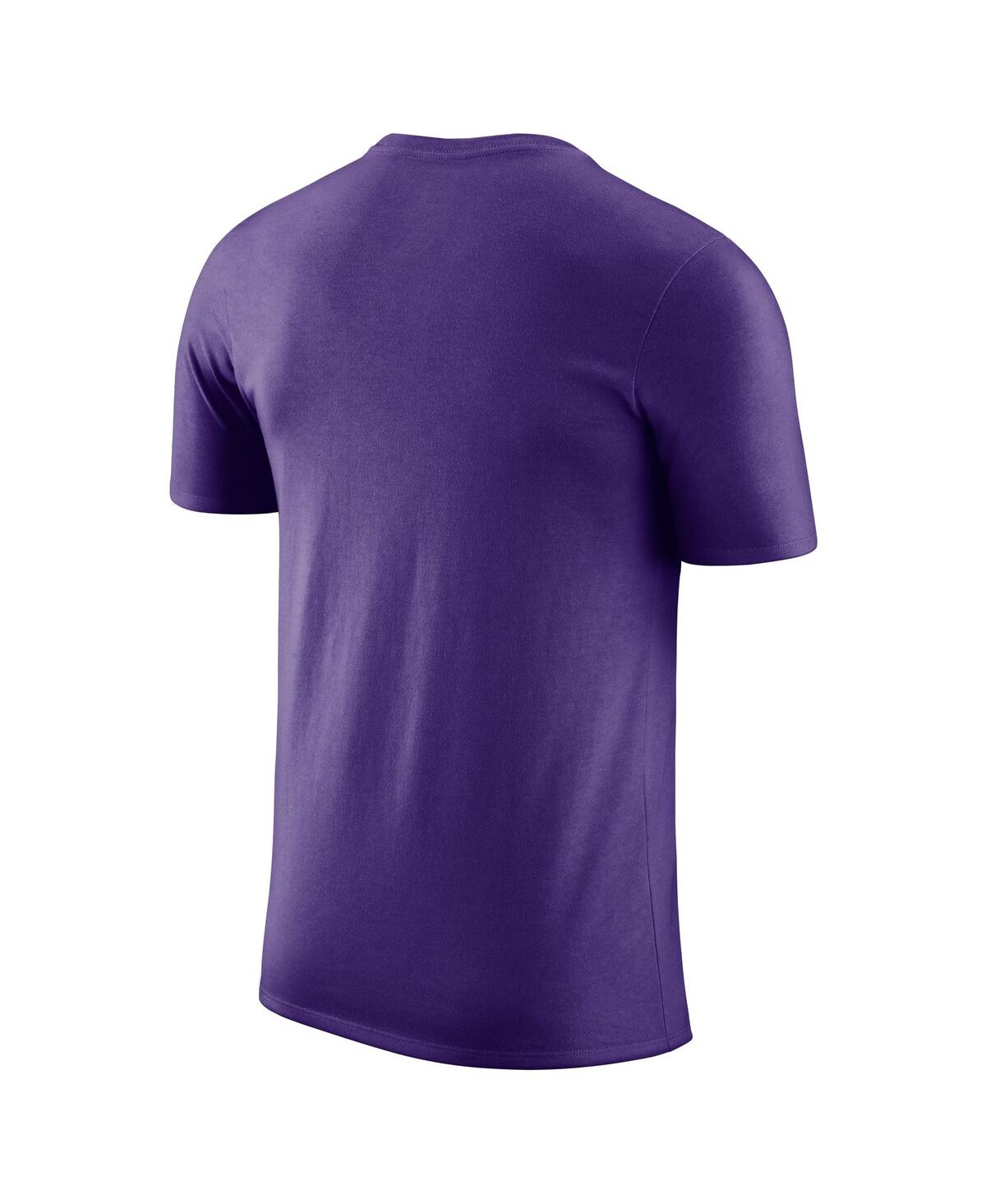 JORDAN MEN'S AND WOMEN'SÂ PURPLE SACRAMENTO KINGS ESSENTIAL CITIES T-SHIRT 
