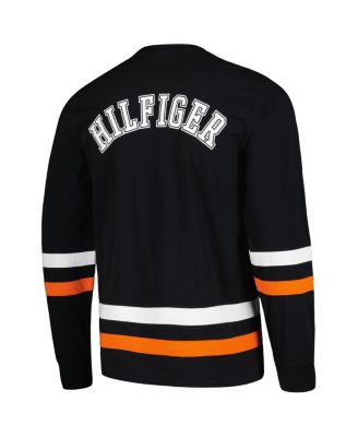 Men's Black/Orange Cincinnati Bengals Nolan Long Sleeve T-Shirt