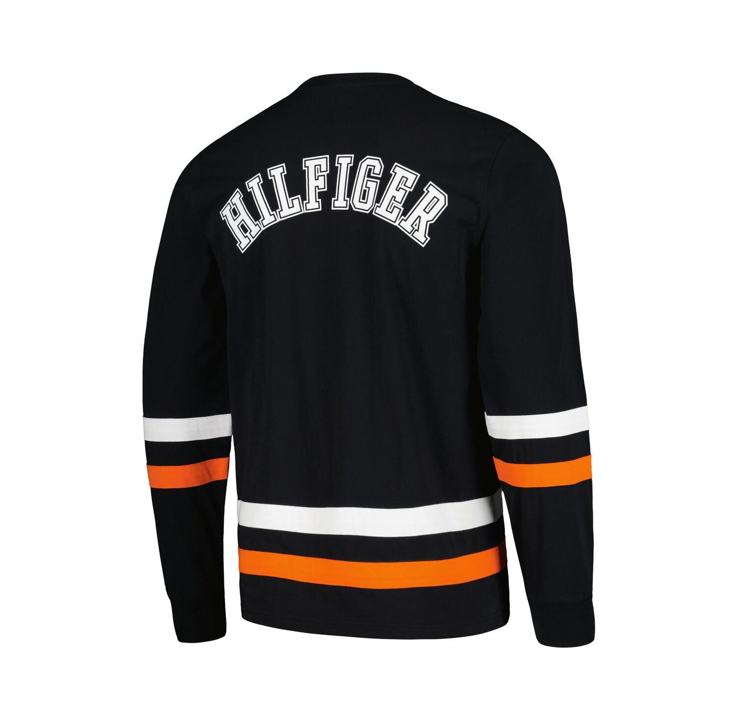 Men's Black/Orange Cincinnati Bengals Nolan Long Sleeve T-Shirt