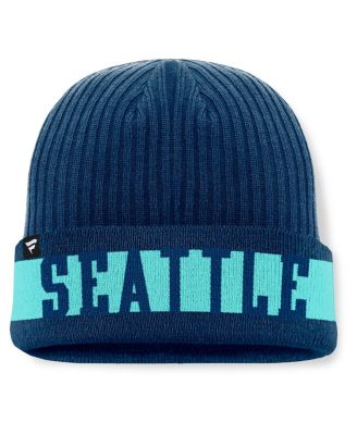 Men's Deep Sea Blue Seattle Kraken Blueliner Cuffed Knit Hat