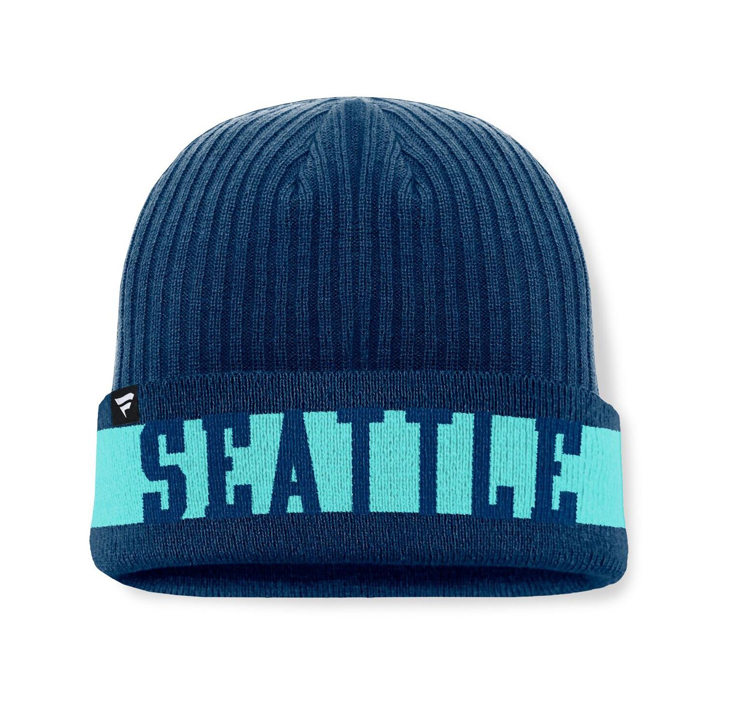 Men's Deep Sea Blue Seattle Kraken Blueliner Cuffed Knit Hat