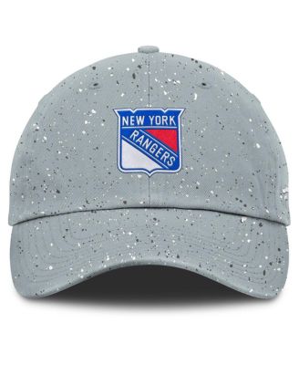 Women's Gray New York Rangers Heritage Snow Day Speckle Adjustable Hat