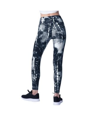 Women's Navy Buffalo Bills Serena Tie-Dye Leggings