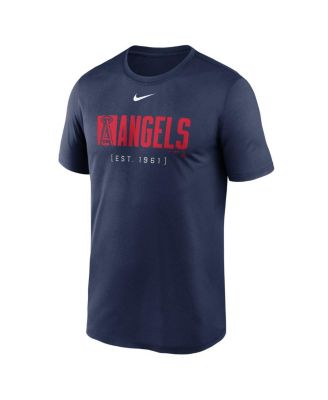Men's Navy Los Angeles Angels Knockout Legend Performance T-Shirt