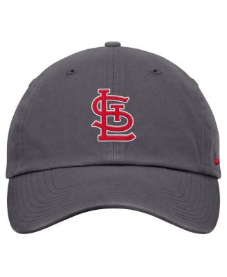 Men's Gray St. Louis Cardinals Club Adjustable Hat