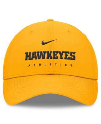 Men's Gold Iowa Hawkeyes 2024/25 On-Field Club Performance Adjustable Hat