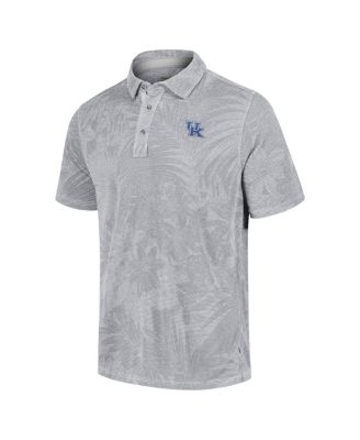 Men's Gray Kentucky Wildcats Sport Santiago Paradise Polo Shirt