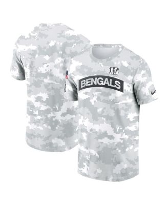 Nike - Men's White Cincinnati Bengals 2024 Salute To Service Big Tall Performance T-Shirt