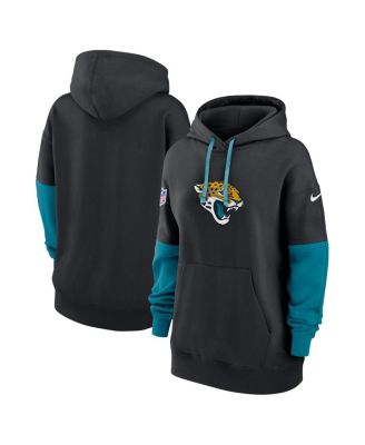 Nike - Women's Black Jacksonville Jaguars 2024 Sideline Essential Fleece Pullover Hoodie