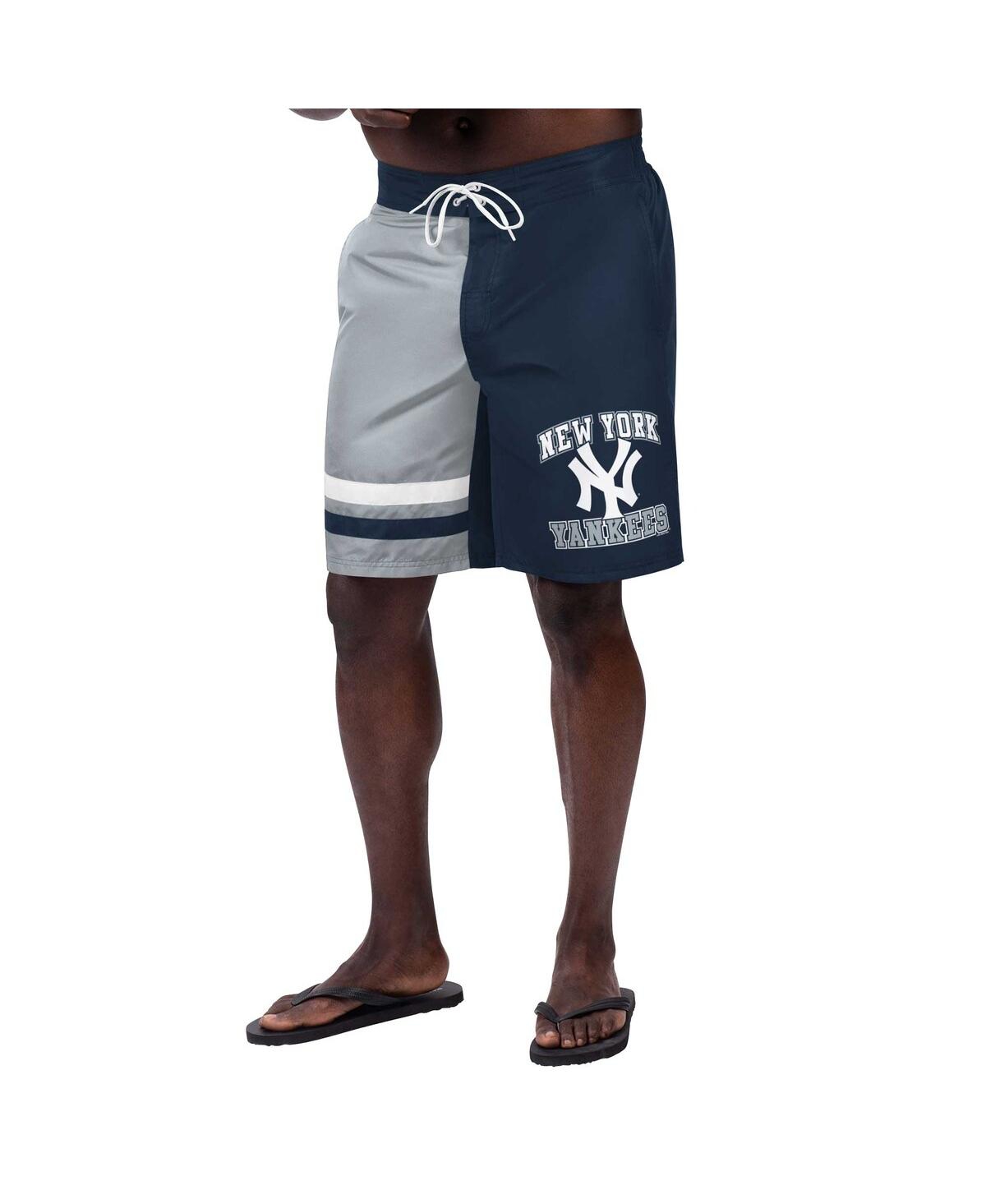 G-iii Sports by Carl Banks Men's Navy New York Yankees Anchor Swim Trunks - Navy