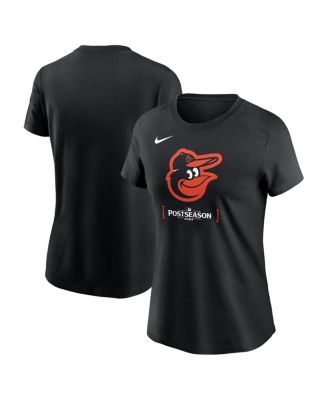Nike - Women's Black Baltimore Orioles 2024 MLB Postseason Authentic Collection T-Shirt