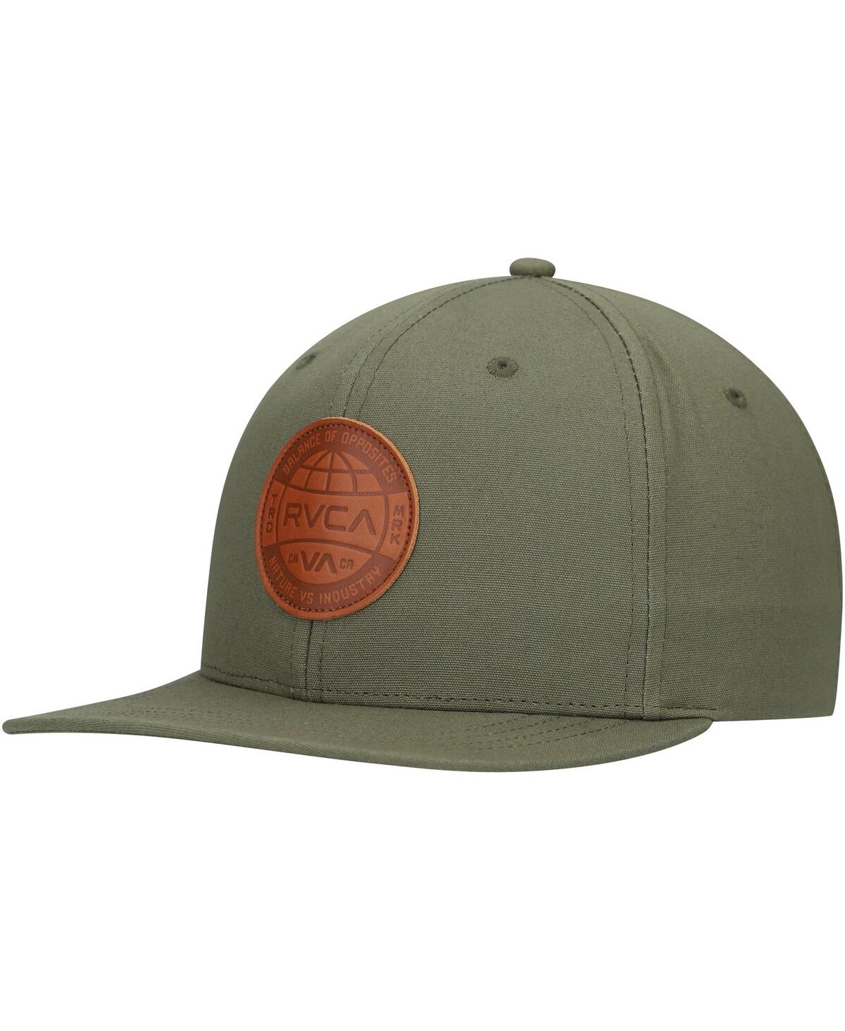 Men's Olive Sealed Snapback Hat - Olive