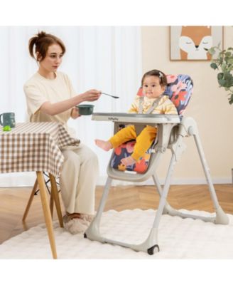 3-In-1 Convertible Baby High Chair for