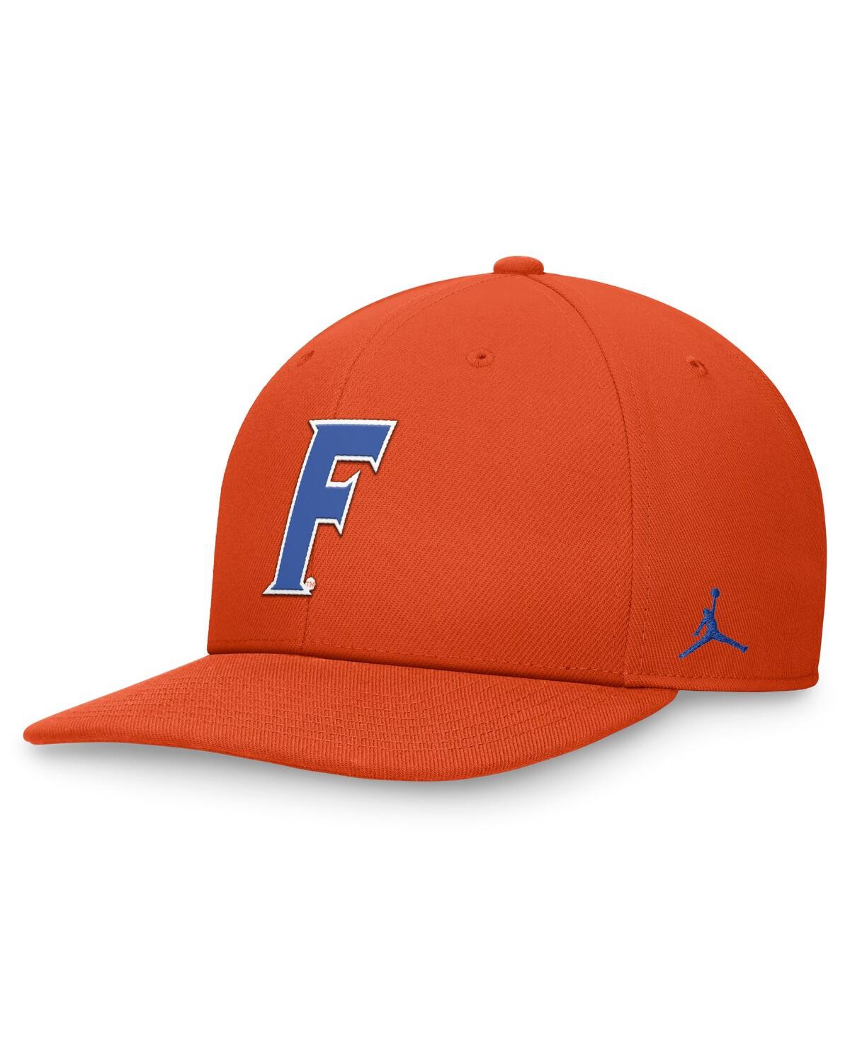 JORDAN MEN'S ORANGE FLORIDA GATORS PRIMETIME PRO SNAPBACK HAT 