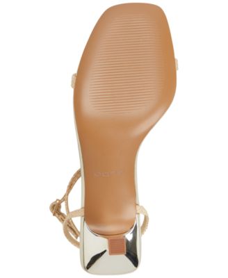 Women's Dime Strappy Square-Toe Dress Sandals