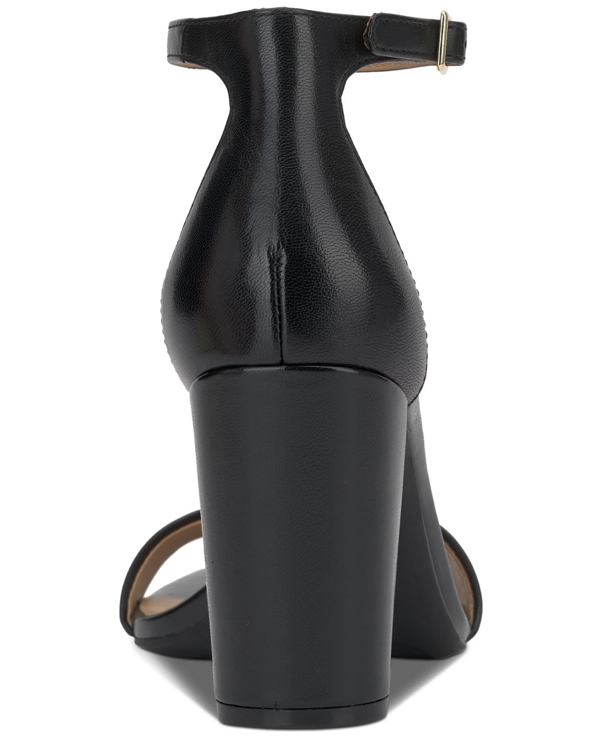Inc International Concepts Women's Lexini Two-piece Sandals, Created For Macy's In Black Leather