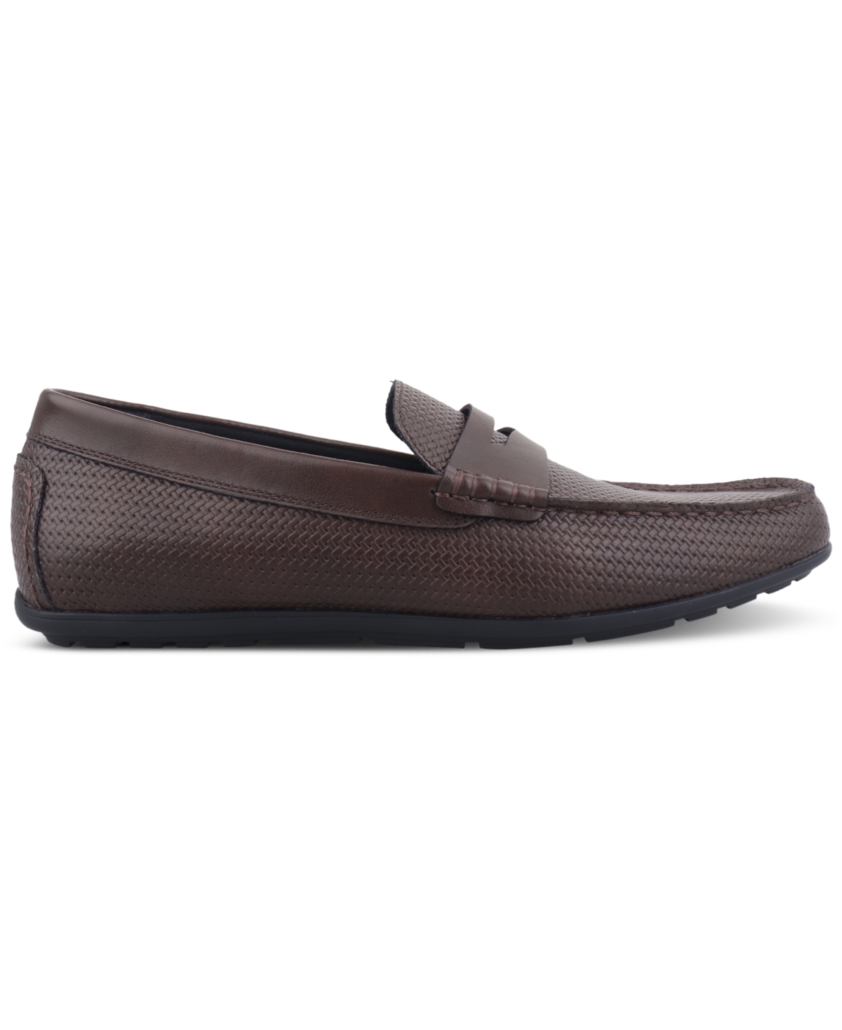 ALFANI MEN'S MASONN SLIP-ON PENNY DRIVING LOAFERS, EXCLUSIVELY AT MACY'S 