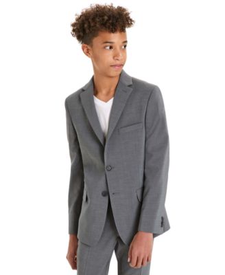 Kenneth Cole Reaction - Big Boys Solid Slim-Fit Sports Coat