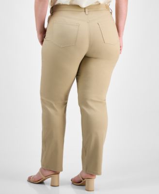 Plus Size Lexington Straight-Leg Jeans 