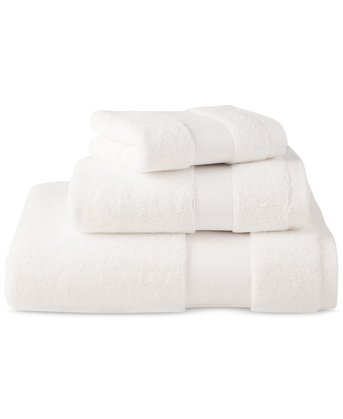 Ralph Lauren Watson Cotton Bath Sheet, 35" X 66" In White
