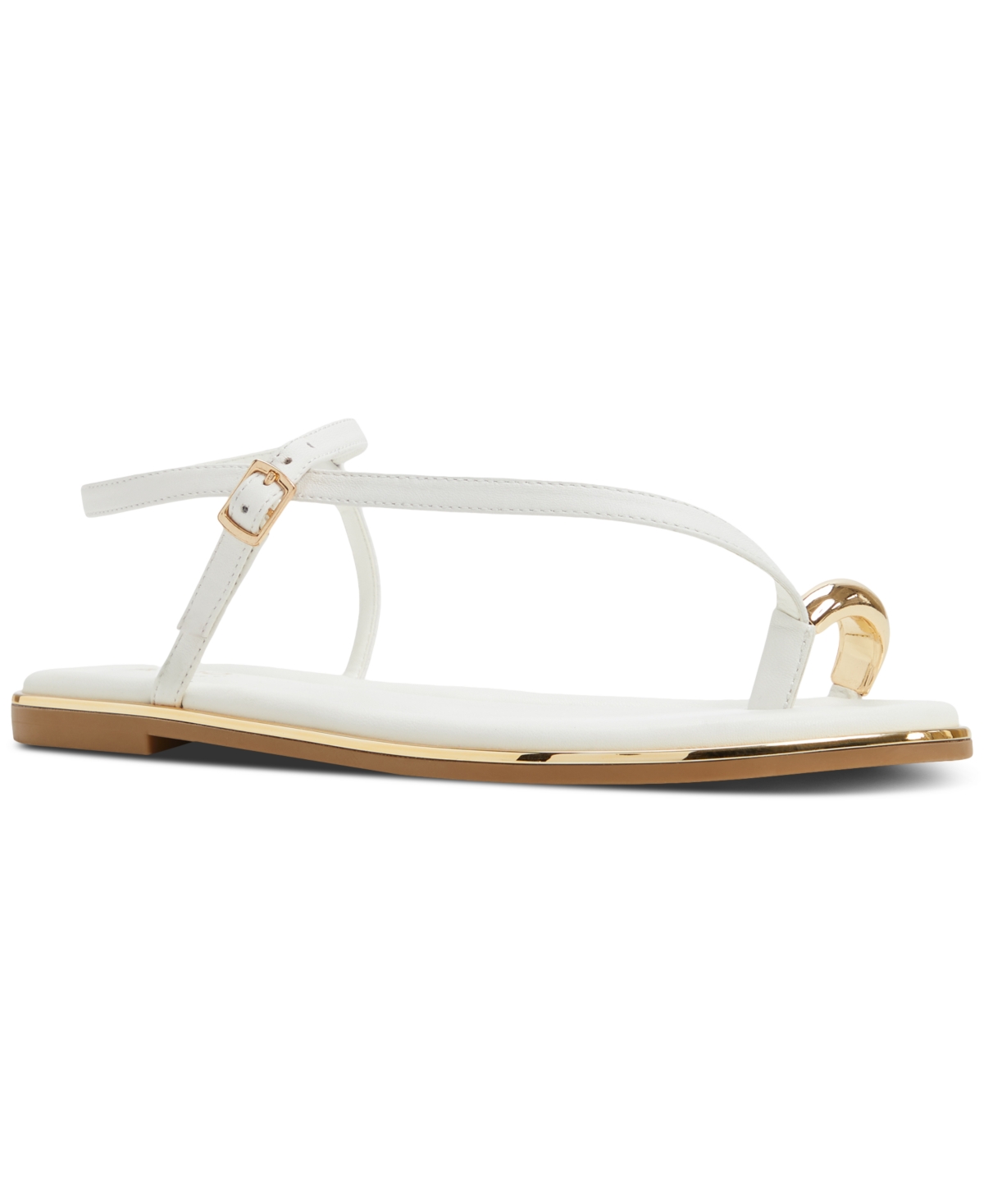 Women's Jomali Toe-Ring Strappy Flat Sandals - Cognac