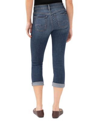 Women's Suki Mid-Rise Curvy Capri Jeans