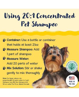 (Professional) Signature DAZZLING DOG ARGAN Dog Shampoo Argan Oil, Vitamin A, Geranium and Chamomile