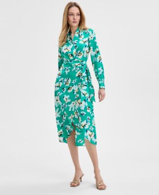 I.N.C. International Concepts - Women's Floral-Print Wrap Dress
