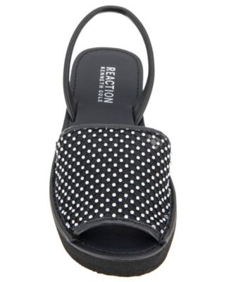 Women's Fine Glass Mesh Wedge Sandals