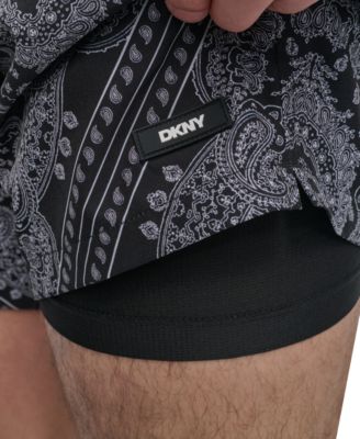 Men's Euro Bandana Print Performance 5" Volley Shorts